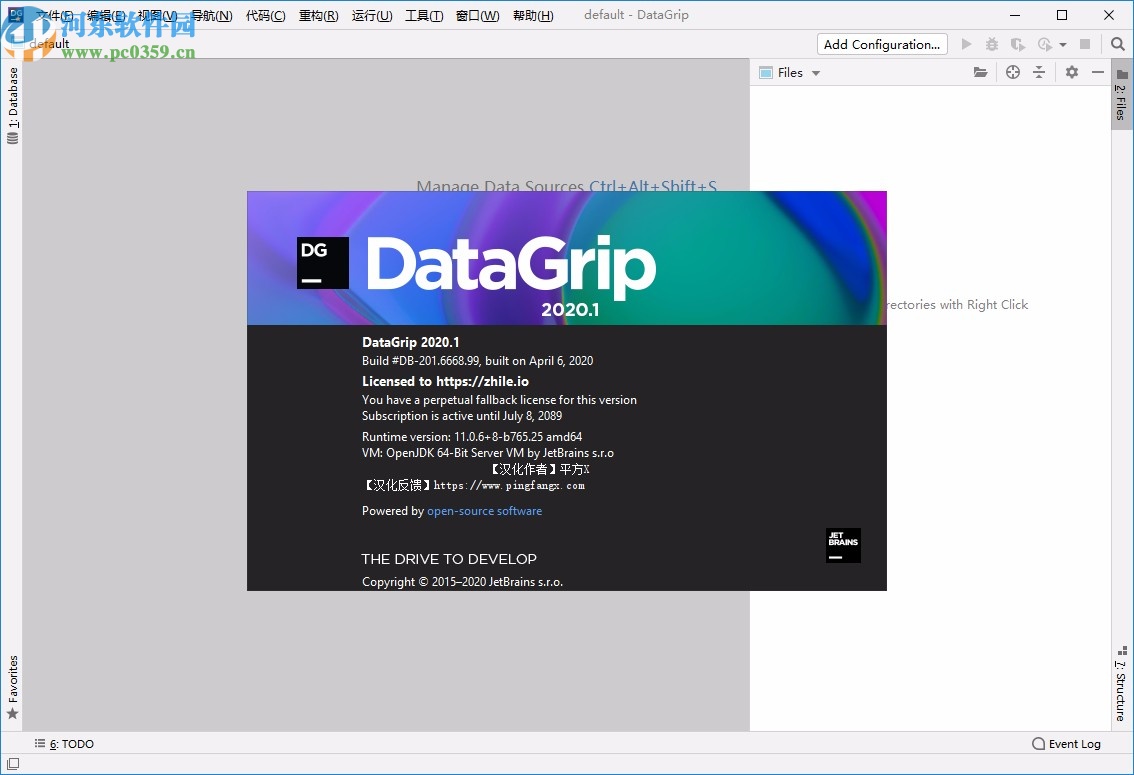 JetBrains DataGrip 2020.1破解補丁