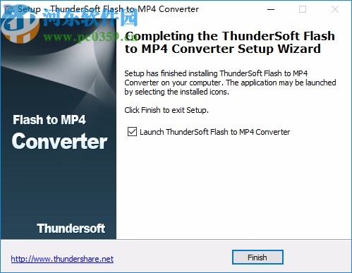 ThunderSoft Flash to MP4 Converter