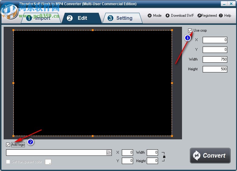 ThunderSoft Flash to MP4 Converter