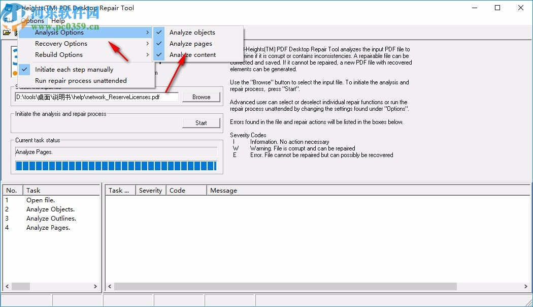 3-Heights(TM) PDF Analysis & Repair