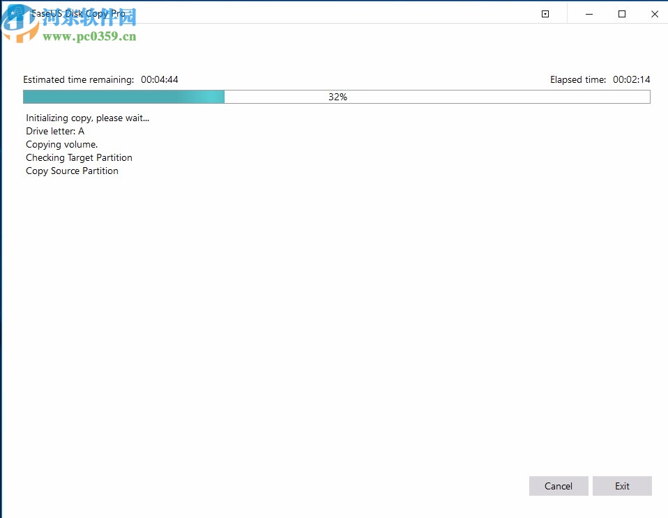 EaseUS Disk Copy(磁盤克隆軟件)