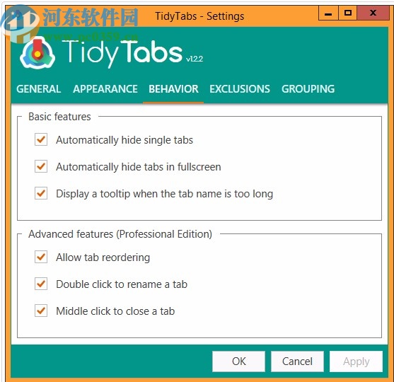 TidyTabs Pro下載