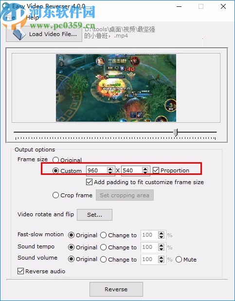 Easy Video Reverser下載