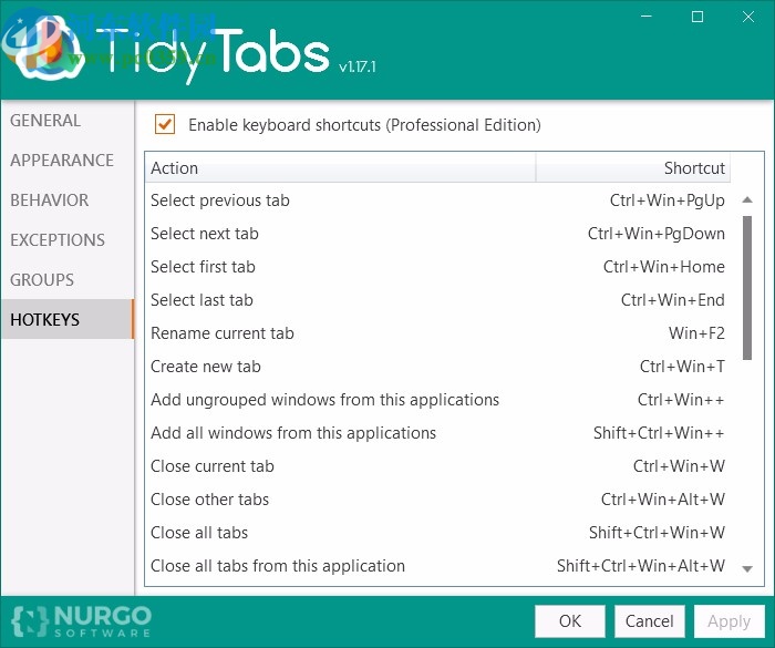 TidyTabs Pro下載