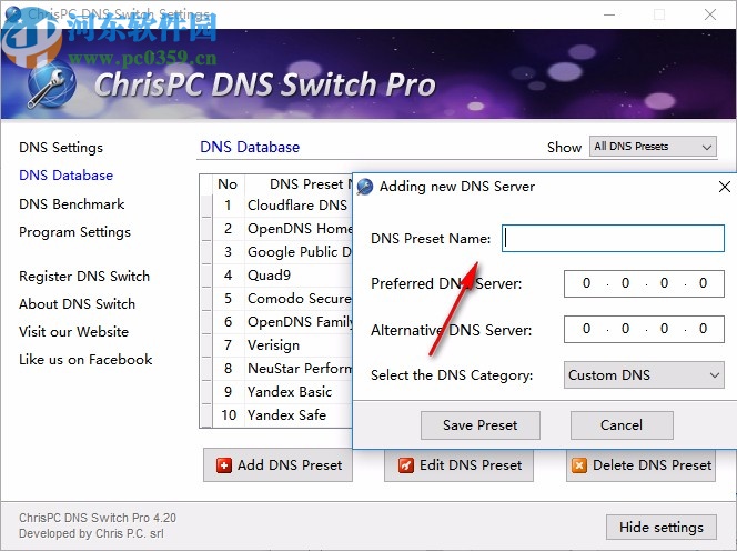 ChrisPC DNS Switch Pro破解版