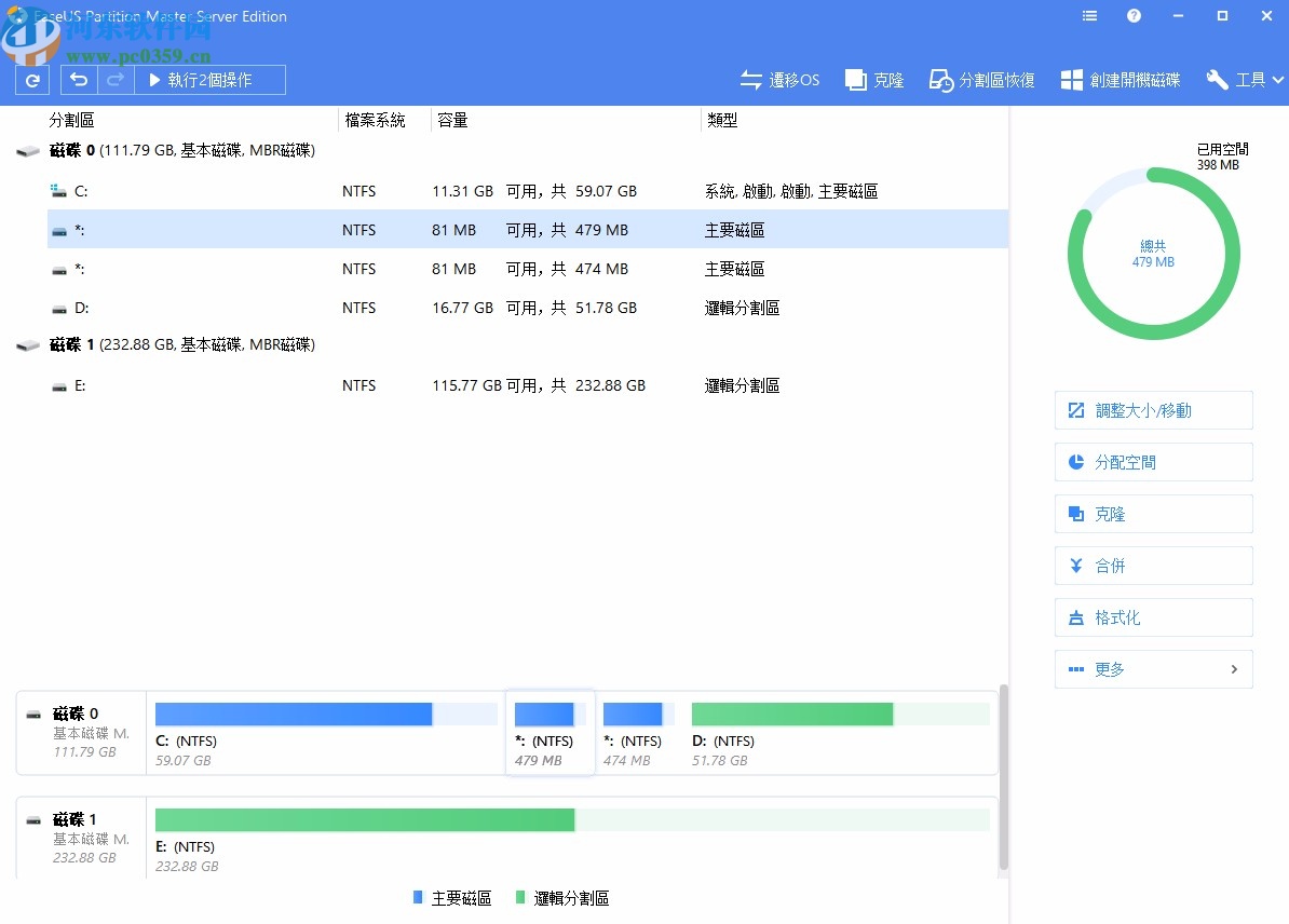 easeus partition master中文破解版